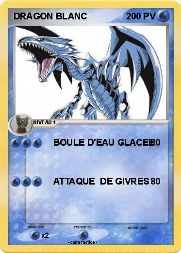 Pokemon DRAGON BLANC