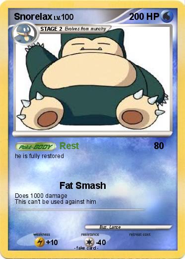Pokemon Snorelax