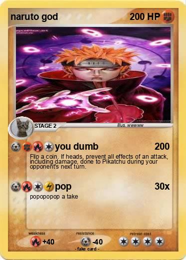 Pokemon naruto god