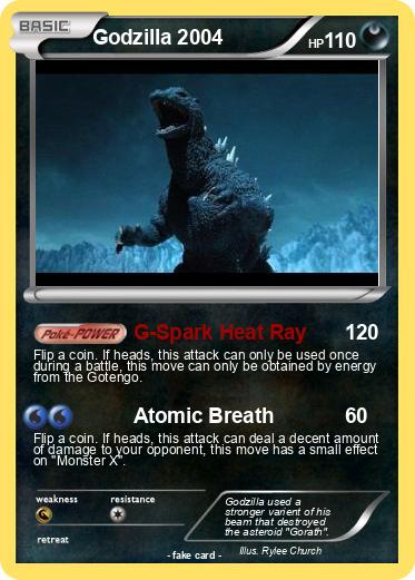 Pokemon Godzilla 2004