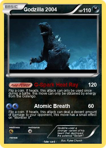 Pokemon Godzilla 2004