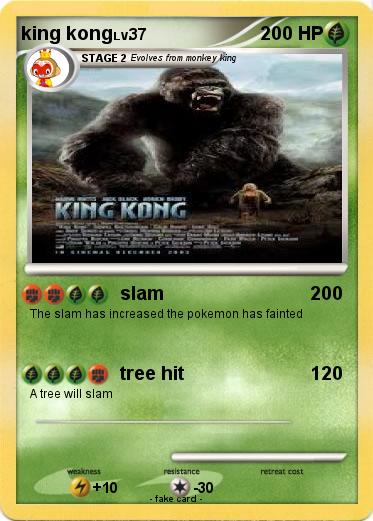 Pokemon king kong