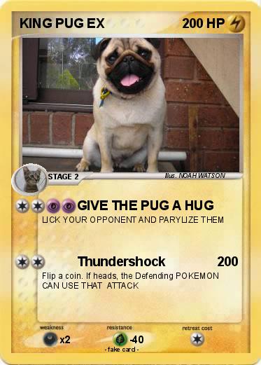Pokemon KING PUG EX