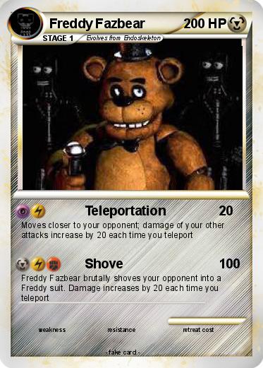 Pokemon Freddy Fazbear