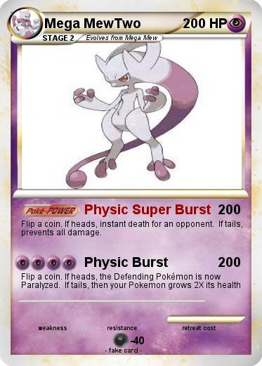 Pokemon Mega MewTwo