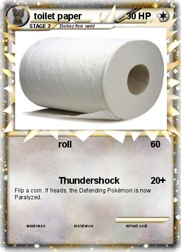 Pokemon toilet paper