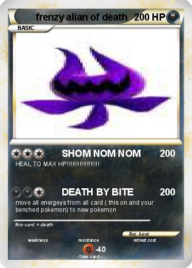 Pokemon frenzy alian of death