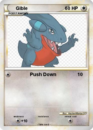 Pokemon Gible