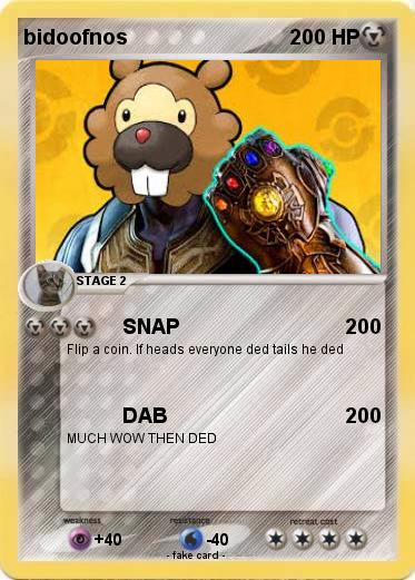 Pokemon bidoofnos