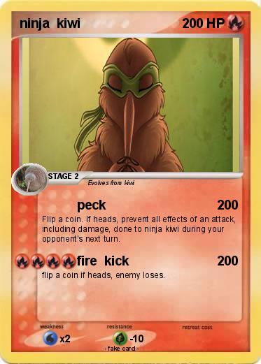 Pokemon ninja  kiwi