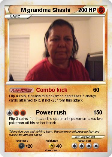 Pokemon M grandma Shashi