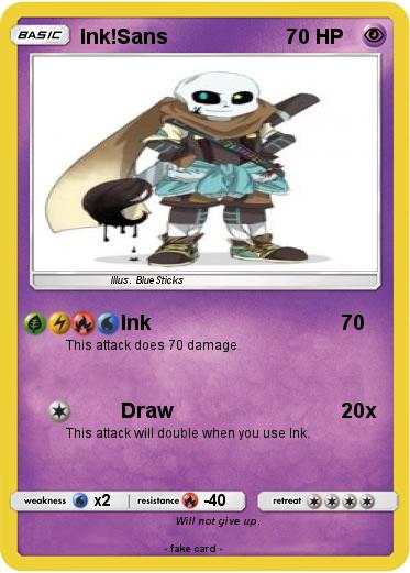 Pokemon Ink!Sans