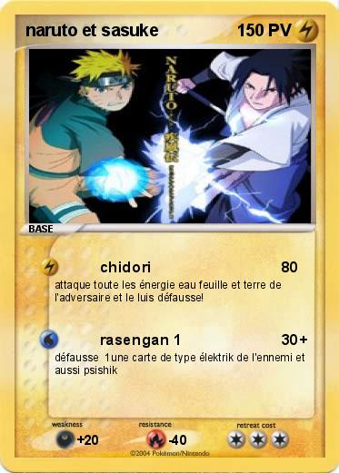 Pokemon naruto et sasuke