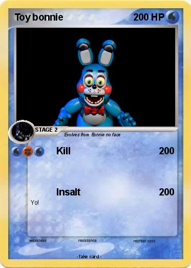 Pokemon Toy bonnie