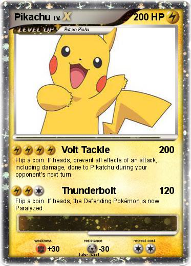 Pokemon Pikachu