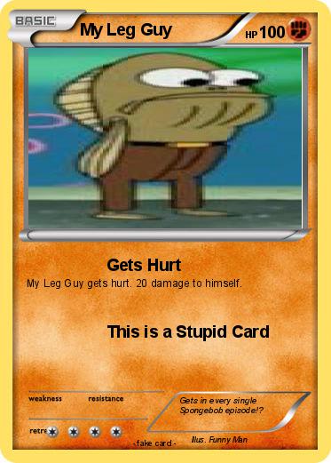 Pokemon My Leg Guy