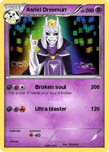 Pokemon Asriel Dreemurr