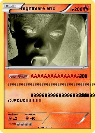 Pokemon nightmare eric