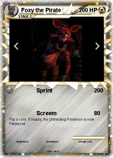 Pokemon Foxy the Pirate