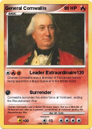 Pokemon General Cornwallis