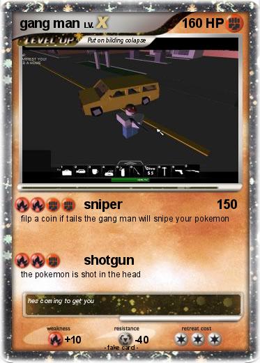 Pokemon gang man