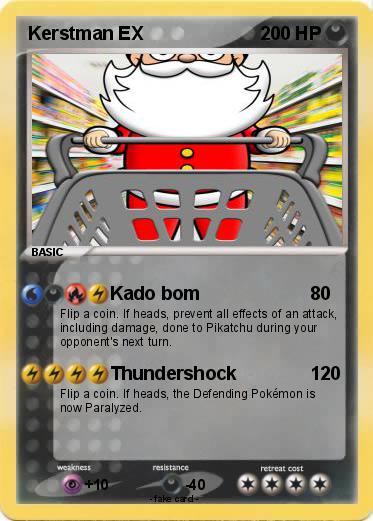 Pokemon Kerstman EX