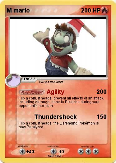 Pokemon M mario