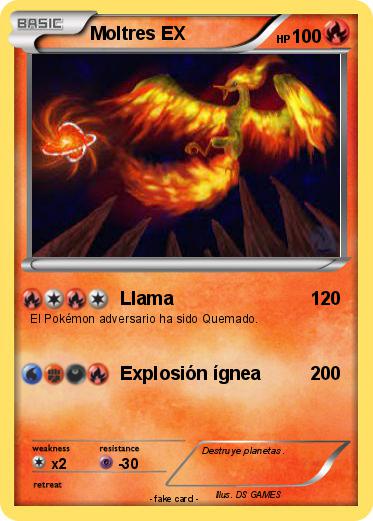 Pokemon Moltres EX