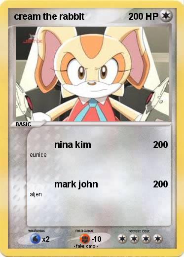 Pokemon cream the rabbit