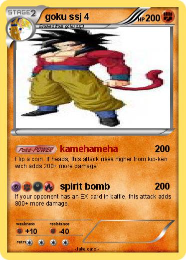 Pokemon goku ssj 4
