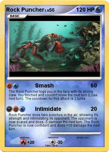 Pokemon Rock Puncher