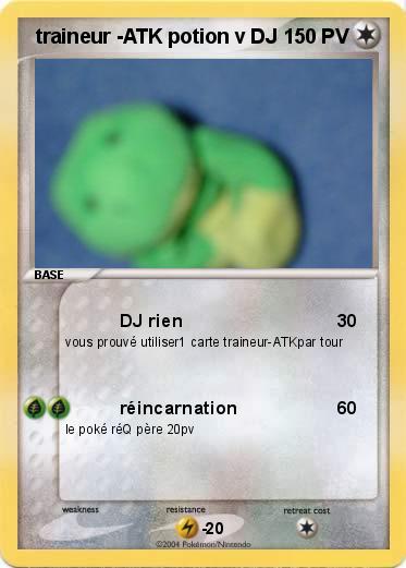 Pokemon  traineur -ATK potion v DJ
