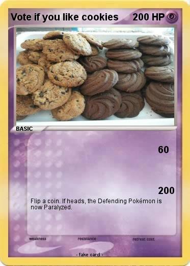 Pokemon Vote if you like cookies