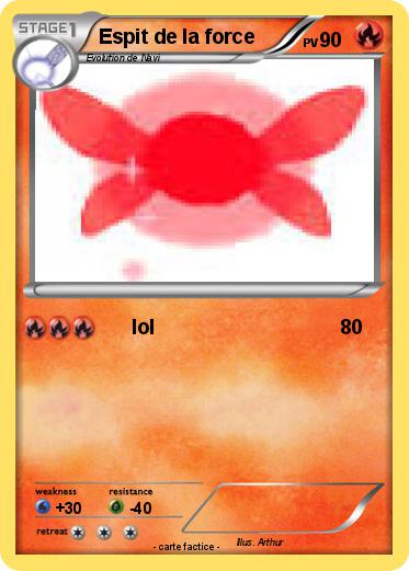 Pokemon Espit de la force