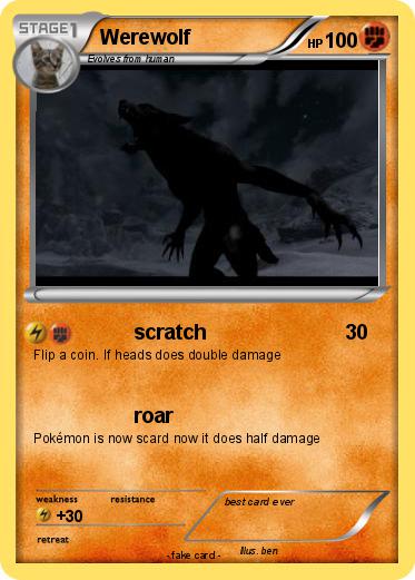 Pokemon Werewolf