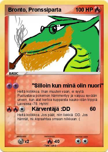 Pokemon Bronto, Pronssiparta