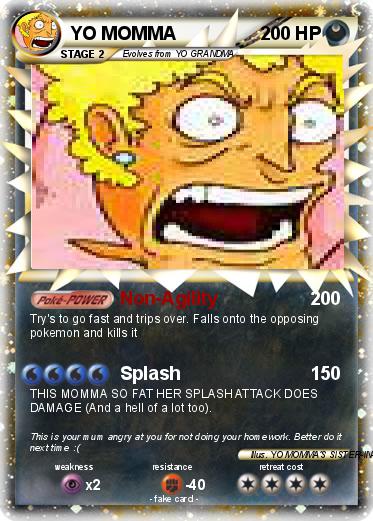 Pokemon YO MOMMA