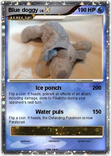 Pokemon Blue doggy