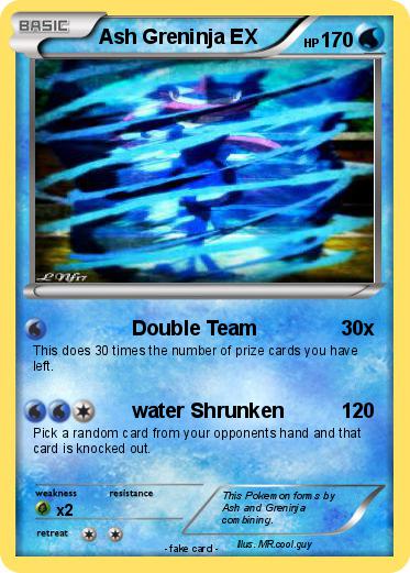Pokemon Ash Greninja EX