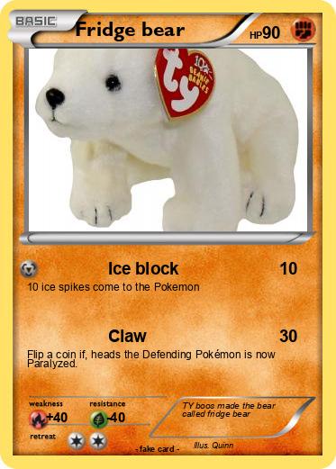 Pokemon Fridge bear