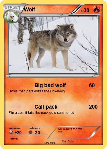Pokemon Wolf