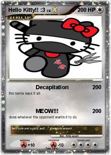Pokemon Hello Kitty!! :3