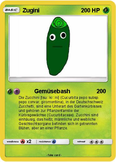 Pokemon Zugini