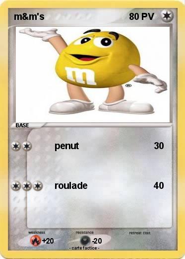 Pokemon m&m's