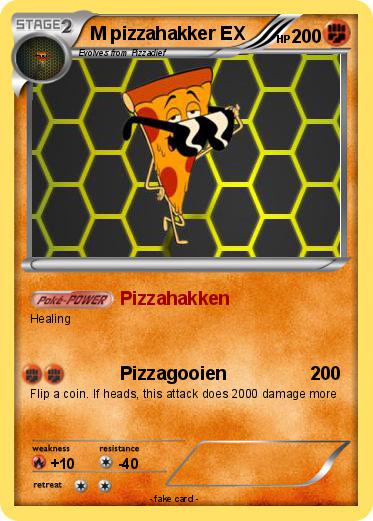 Pokemon M pizzahakker EX
