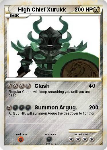 Pokemon High Chief Xurukk