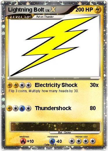 Pokemon Lightning Bolt