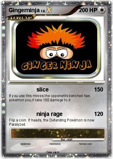 Pokemon Gingerninja