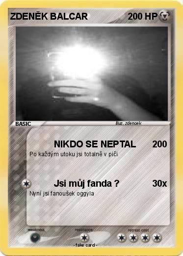 Pokemon ZDENĚK BALCAR