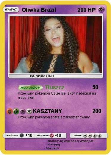 Pokemon Oliwka Brazil